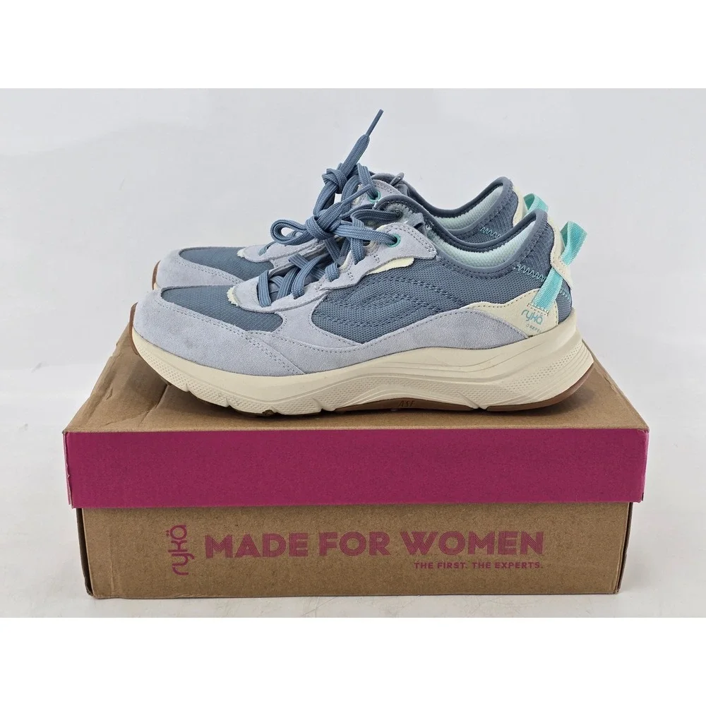 Ryka Upside TR Trail Running Shoes Womens 9.5W Citadel Blue J5719M1400 -VG‎